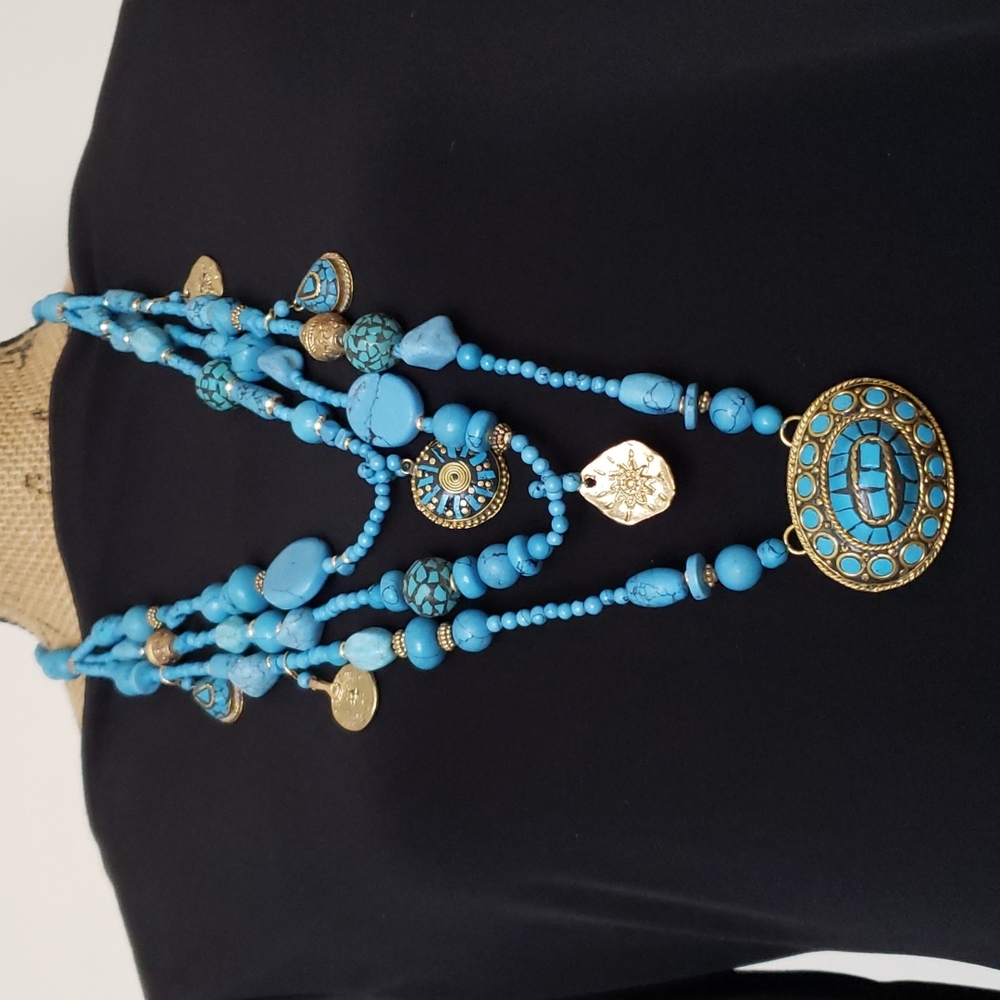 Chico's Turquois Necklace.